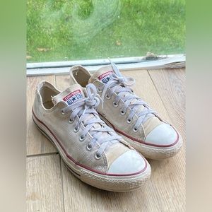 Classic White Low Top Converse